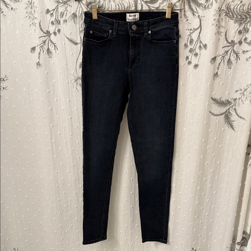 Acne Women's Midnight Blue Skinny Jeans